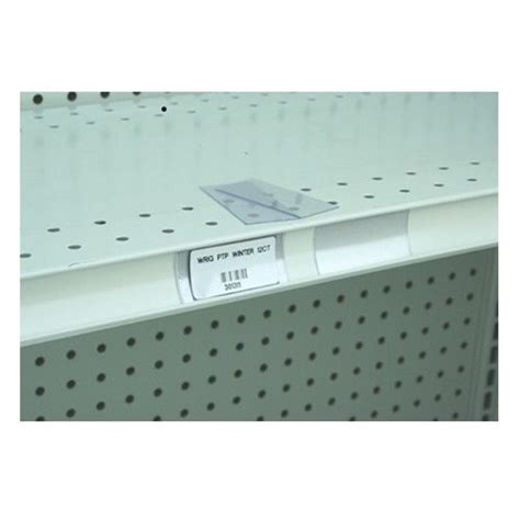 ticket molding|gondola shelves plastic price tags.